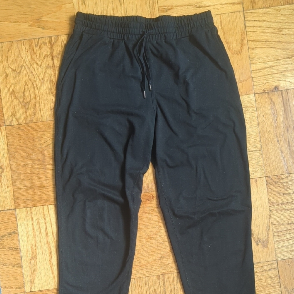 Quince Flowknit Joggers Black